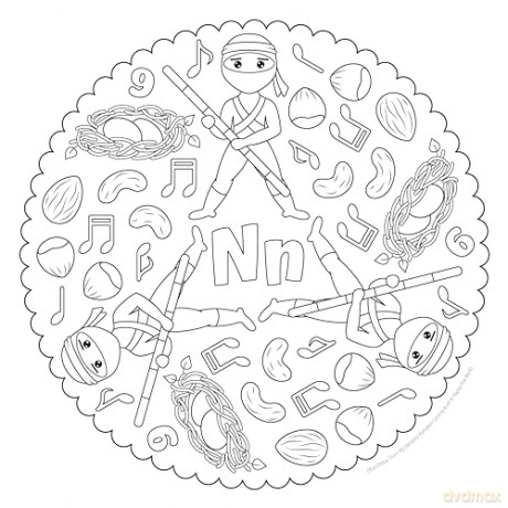 My Mandala Alphabet: Super Cute Color and Learn My ABCs and Words - Olha Orlova [KSIĄŻKA]