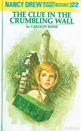 Nancy Drew 22: the Clue in the Crumbling Wall - Carolyn Keene [KSIĄŻKA]
