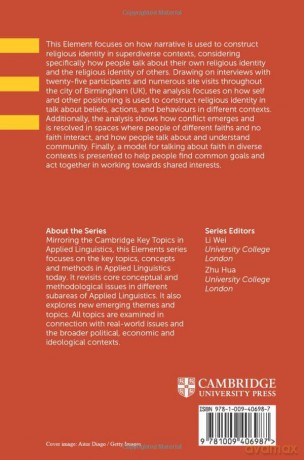 Narrative and Religion in the Superdiverse City (Elements in Applied Linguistics) - Pihlaja Stephen [KSIĄŻKA]