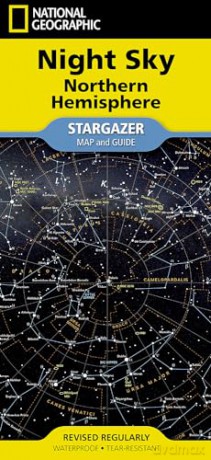Night Sky - Northern Hemisphere Map (Stargazer folded map) (National Geographic Reference Map) [KSIĄŻKA]
