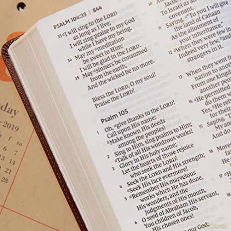 NKJV Holy Bible, Super Giant Print Reference Bible, Black Genuine Leather, 43,000 Cross References, Red Letter, Comfort Print: New King James Version: Holy Bible, New King James Version [KSIĄŻKA]