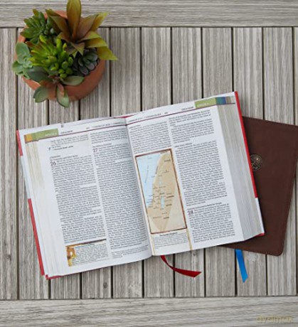 NKJV, Chronological Study Bible, Leathersoft, Black, Comfort Print: Holy Bible, New King James Version [KSIĄŻKA]