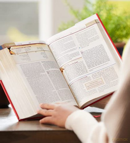NKJV, Chronological Study Bible, Leathersoft, Black, Comfort Print: Holy Bible, New King James Version [KSIĄŻKA]