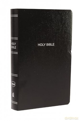 NKJV, Gift and Award Bible, Leather-Look, Black, Red Letter, Comfort Print [KSIĄŻKA]