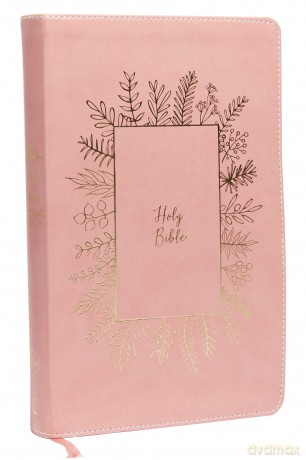 NKJV, Holy Bible for Kids, Verse Art Cover Collection, Leathersoft, Purple, Comfort Print: Holy Bible, New King James Version - Thomas Nelson [KSIĄŻKA]