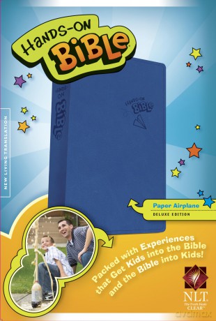 NLT Hands-On Bible, Updated Edition, Paper Airplane [KSIĄŻKA]