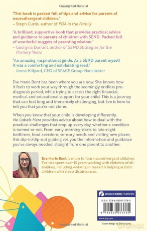No Labels Here: A Day-to-day Guide for Parenting Children with Neurodiverse Needs - Eve Bent [KSIĄŻKA]