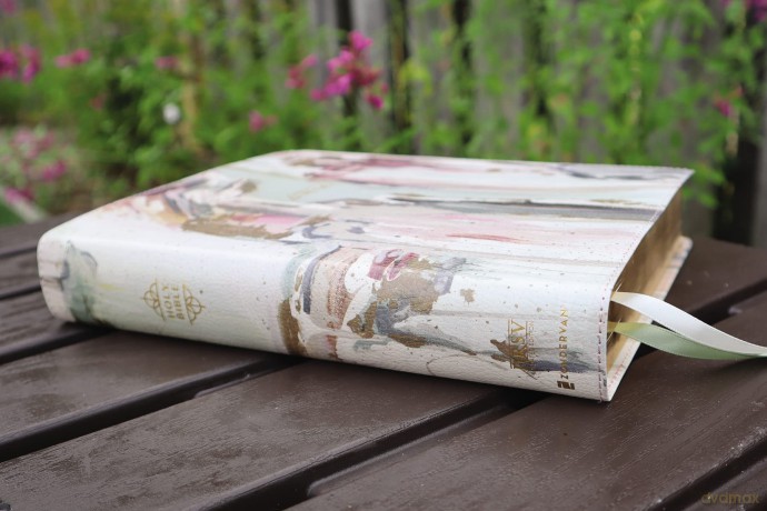 NRSVue, Artisan Collection Bible, Leathersoft, Multi-color/Cream, Comfort Print: New Revised Standard Version, Multi-Color/Cream, Leathersoft, Comfort Print, Artisan Collection [KSIĄŻKA]