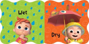 Official CoComelon: Opposites: A fun early learning board book for children aged 1, 2, 3 and 4 years old - Cocomelon [KSIĄŻKA]