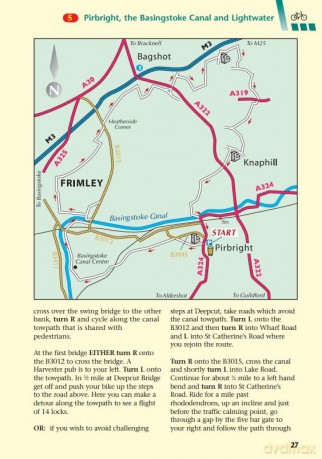 On Your Bike in Surrey (20 Cycle Routes) - Bennett. Valerie [KSIĄŻKA]