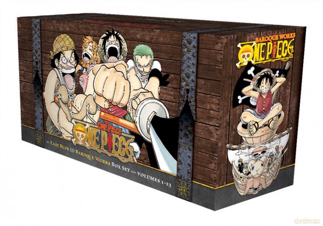 One Piece Box Set 1: East Blue and Baroque Works: Volumes 1-23 with Premium (Volume 1) (One Piece Box Sets) - Eiichiro Oda [KSIĄŻKA]