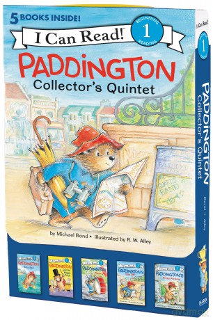 Paddington Collector's Quintet: 5 Fun-Filled Stories in 1 Box! (I Can Read Level 1) - Michael Bond [KSIĄŻKA]