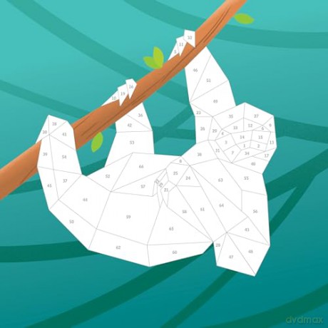 Paint by Sticker Kids: Rainforest Animals [KSIĄŻKA]