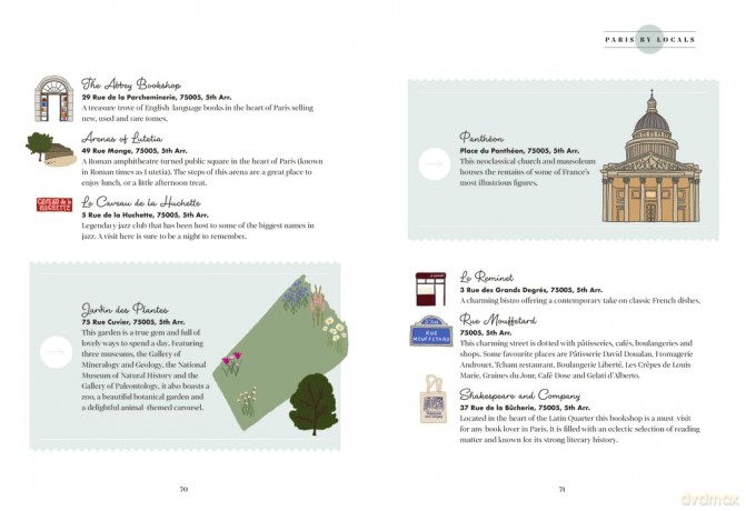 Paris, Block by Block: An Illustrated Guide to the Best of France's Capital: 3 - Cierra Block [KSIĄŻKA]
