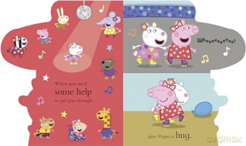 Peppa Pig: Peppa Loves Hugs: Hug Book [KSIĄŻKA]