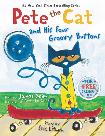 Pete the Cat and His Four Groovy Buttons - Eric Litwin [KSIĄŻKA]