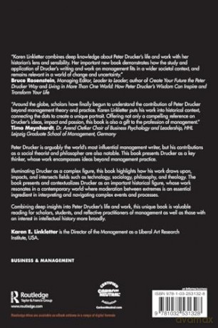 Peter Drucker and Management (Routledge Key Thinkers in Business and Management) - Karen E. Linkletter [KSIĄŻKA]