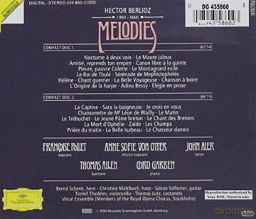 Pollet/Otter/Aler/Al: Berlioz: Melodies [2CD]