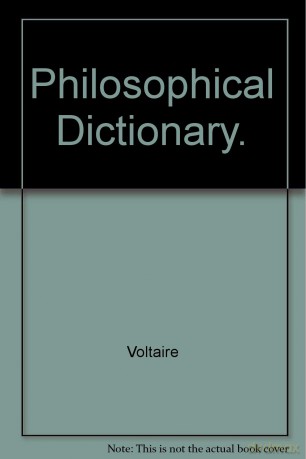 Philosophical Dictionary. - Francois Voltaire [KSIĄŻKA]