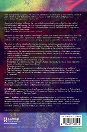 Philosophy of Medicine: An Introduction - R. Paul Thompson [KSIĄŻKA]