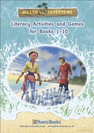 Phonic Books Island Adventure Activities: Alternative vowel spellings (Phonic Books Catch Up Readers) - Phonic Books [KSIĄŻKA]