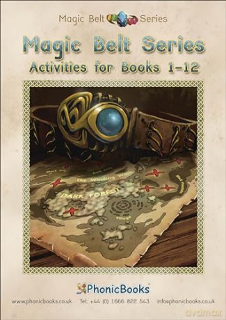 Phonic Books Magic Belt Activities: Adjacent consonants and consonant digraphs, suffixes -ed and -ing (Phonic Books Catch Up Readers) - Phonic Books [KSIĄŻKA]