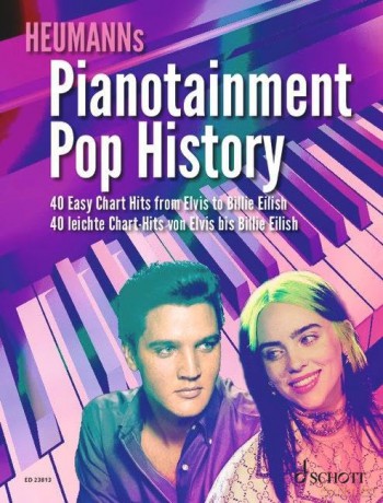 Pianotainment Pop History: 40 Easy Chart Hits from Elvis to Billie Eilish. piano. Recueil de chansons. [KSIĄŻKA]