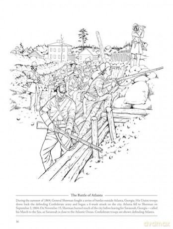 Picture the Past: The Civil War: Historical Coloring Book (Picture the Past Historical Coloring Books) - Peter F Copeland [KSIĄŻKA]