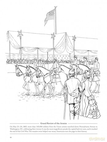Picture the Past: The Civil War: Historical Coloring Book (Picture the Past Historical Coloring Books) - Peter F Copeland [KSIĄŻKA]