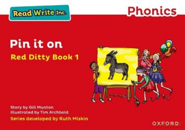 Pin It On (Red Ditty Book 1) (Read Write Inc. Phonics) [KSIĄŻKA]