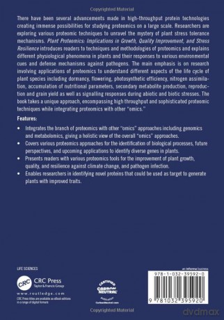Plant Proteomics: Implications in Growth, Quality Improvement, and Stress Resilience - Aryade Roychoudhury [KSIĄŻKA]