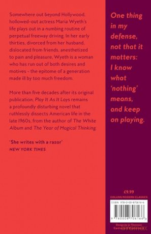 Play It As It Lays (Collins Modern Classics) - Joan Didion [KSIĄŻKA]