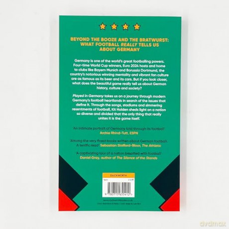 Played in Germany: A Footballing Journey Through a Nation's Soul - Kit Holden [KSIĄŻKA]