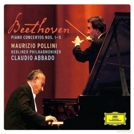 Pollini Abbado: Beethoven:Piano Concertos 1-5,Triple Con [3CD]