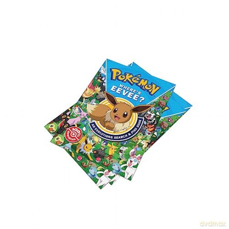 Pokémon Where's Eevee An Evolutions Search and Find Book: An action-packed search and find for fans aged 6 and up in this official Pokémon adventure! [KSIĄŻKA]