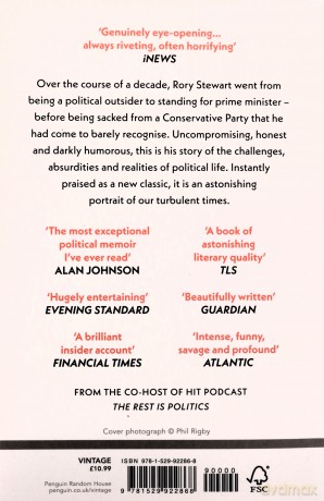 Politics On the Edge: The instant #1 Sunday Times bestseller from the host of hit podcast The Rest Is Politics - Rory Stewart [KSIĄŻKA]