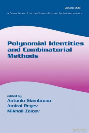 Polynomial Identities And Combinatorial Methods (Lecture Notes in Pure and Applied Mathematics) - Jorge Ulnik [KSIĄŻKA]