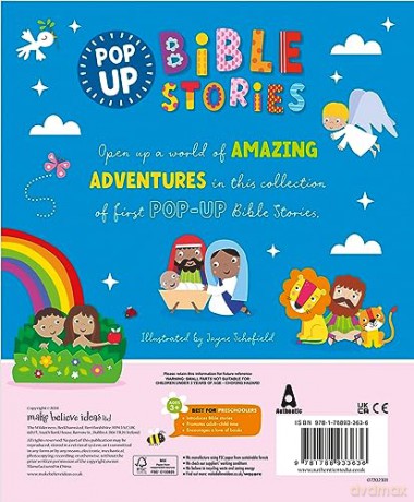 Pop Up Bible Stories - Jayne Schofield [KSIĄŻKA]