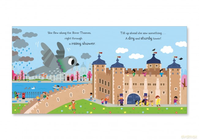 Poppy the Pigeon's London Home: A through-the-seasons story (Campbell London) - Marion Billet [KSIĄŻKA]
