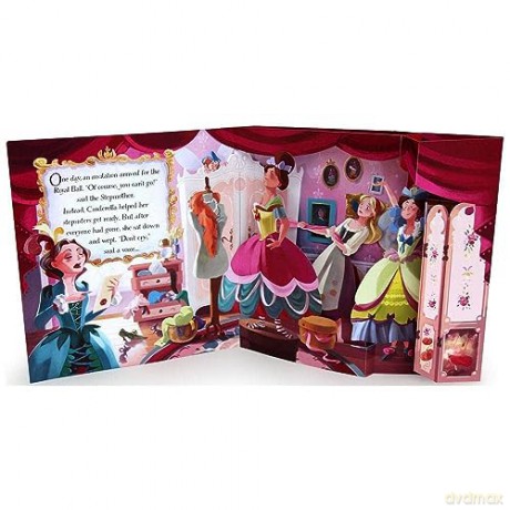 Pop-up Cinderella (Pop-up Fairy Tales) - Susanna Davidson [KSIĄŻKA]