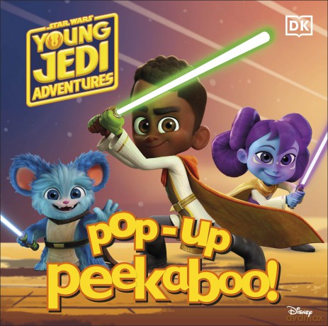 Pop-Up Peekaboo! Star Wars Young Jedi Adventures (DK Bilingual Visual Dictionary) - Dk [KSIĄŻKA]