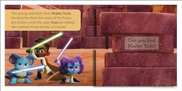 Pop-Up Peekaboo! Star Wars Young Jedi Adventures (DK Bilingual Visual Dictionary) - Dk [KSIĄŻKA]