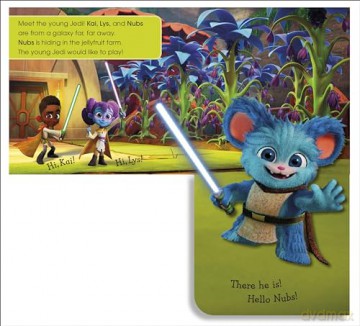 Pop-Up Peekaboo! Star Wars Young Jedi Adventures (DK Bilingual Visual Dictionary) - Dk [KSIĄŻKA]