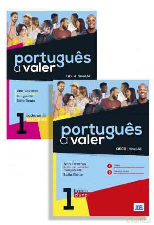 Portugues a Valer 1: Pack (Livro do Aluno + Caderno de Exercicios) - Luis Carmelo [KSIĄŻKA]
