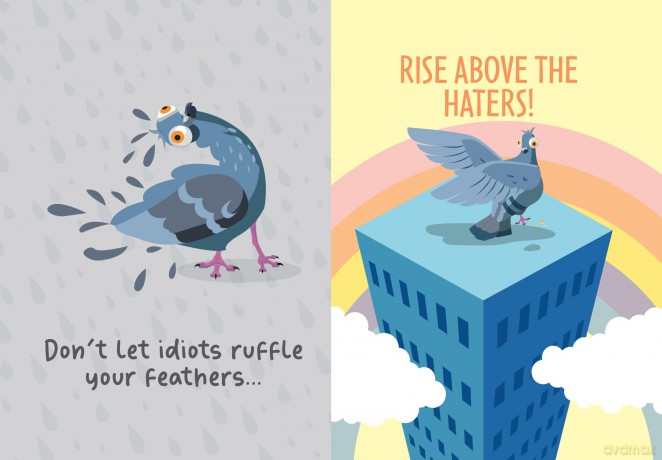Positivity Pigeon: Inspirational Gift Book - Boxer Gifts [KSIĄŻKA]