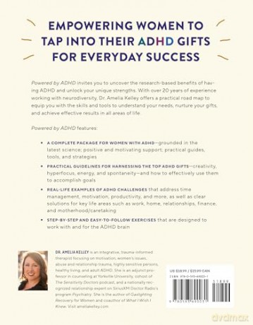 Powered by ADHD: Strategies and Exercises for Women to Harness Their Untapped Gifts - Amelia Kelley [KSIĄŻKA]