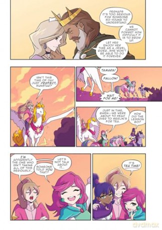 Princess Gwenevere and the Jewel Riders Vol. 1 (Princess Gwenevere, 1) - Jordie Bellaire [KOMIKS]