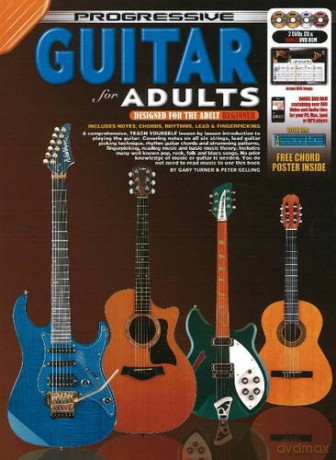 Progressive Guitar for Adults - Gary Turner [KSIĄŻKA]
