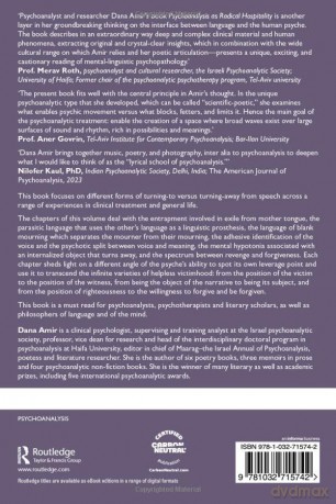 Psychoanalysis as Radical Hospitality: Six Perspectives on Turning-to versus Turning-Away (Psychoanalysis in a New Key Book Series) - Dana Amir [KSIĄŻKA]