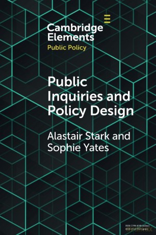 Public Inquiries and Policy Design (Elements in Public Policy) - Alastair Stark [KSIĄŻKA]